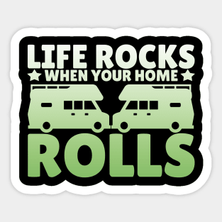 Trailer Home Gift Sticker